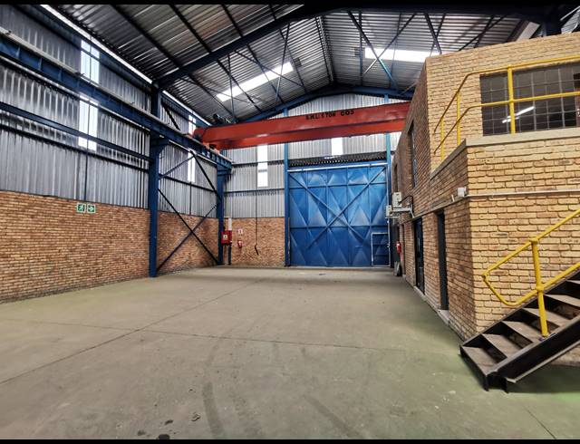 1,600M² FACTORY TO LET IN GERMISTON INDUSTRIAL